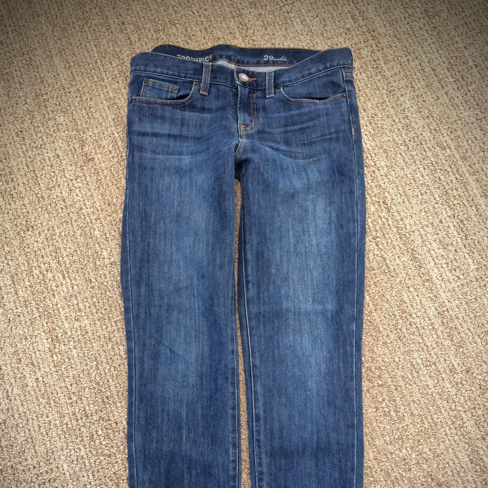J. Crew Toothpick Ankle Jeans Size 29 - Picture 2 of 10